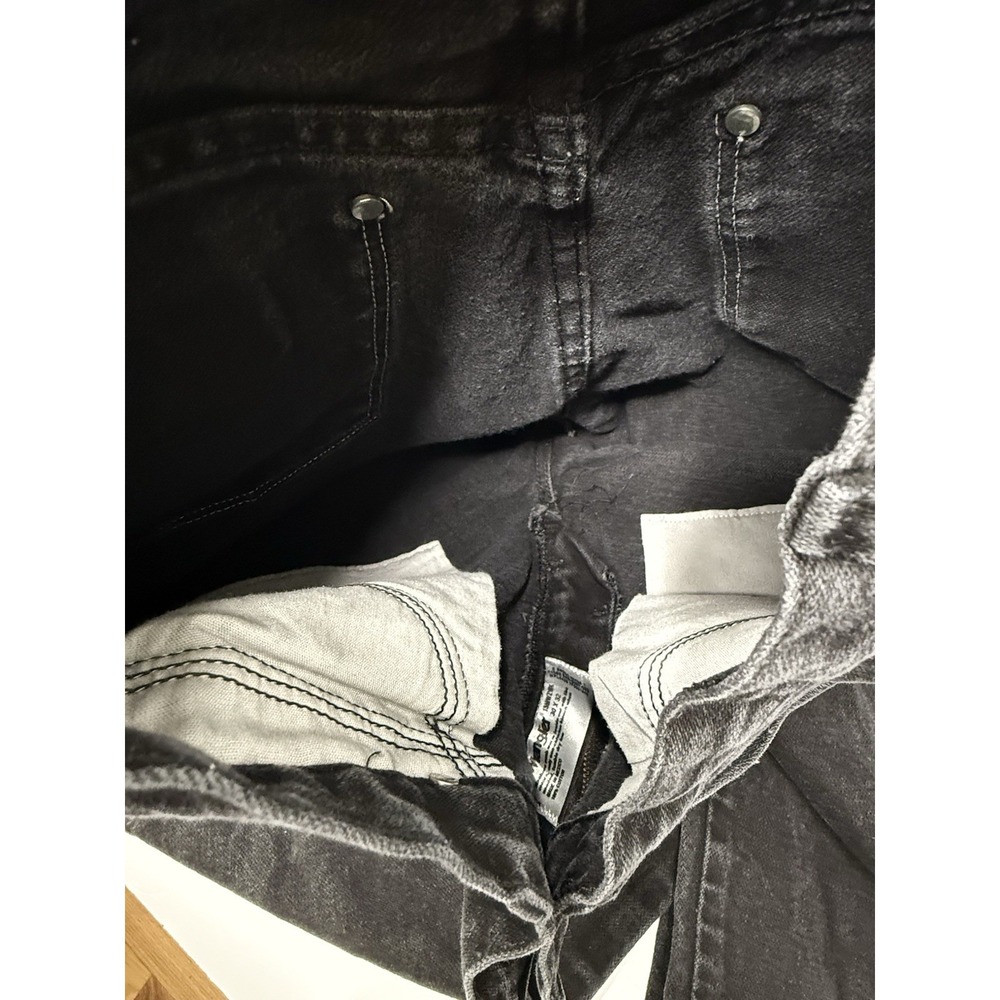 Wrangler Black Jeans 13MWZWK Mens Sz 30x32 Cowboy Cut Original Fit Work Vintage - Picture 8 of 11
